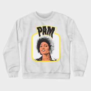 Pam Grier // Retro Blaxploitation Art Crewneck Sweatshirt